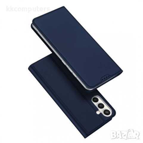 DUX DUCIS Samsung Galaxy S26 FE Калъф - Кожен, Стойка, Картодържател, 3 цвята, снимка 2 - Резервни части за телефони - 55045121