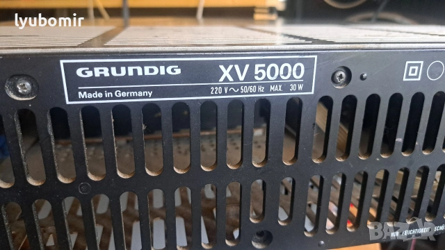Предусилвател Grundig xv-5000, снимка 8 - Ресийвъри, усилватели, смесителни пултове - 54853136