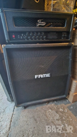 китарен усилвател и кабинет 4х12 fame