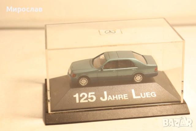 HERPA 1:87 H0 MERCEDES BENZ W 140 600 SEL МОДЕЛ КОЛИЧКА