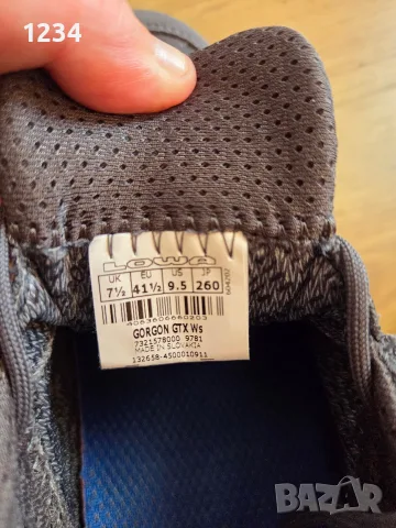 Туристически обувки LOWA Gorgon Gore tex 41.5, снимка 5 - Други - 55501365