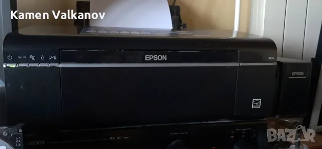фото-принтер Epson L805 – отлично състояние, снимка 2 - Принтери, копири, скенери - 55293957