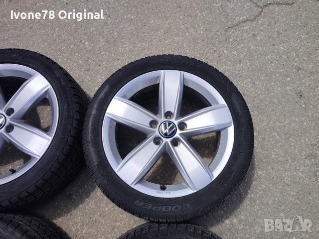 ПРОМОЦИЯ АЛУМИНИЕВИ ДЖАНТИ за VW TIGUAN 5x112 17цола.Отлично състояние., снимка 7 - Гуми и джанти - 54586516