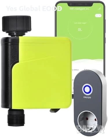 Shrivee WiFi контролер за поливане с 1 зона 2.4GHz
