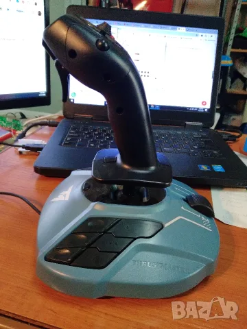 Джойстик Thrustmaster - TCA Sidestick Airbus edition, PC, син, снимка 3 - Джойстици и геймпадове - 55434894