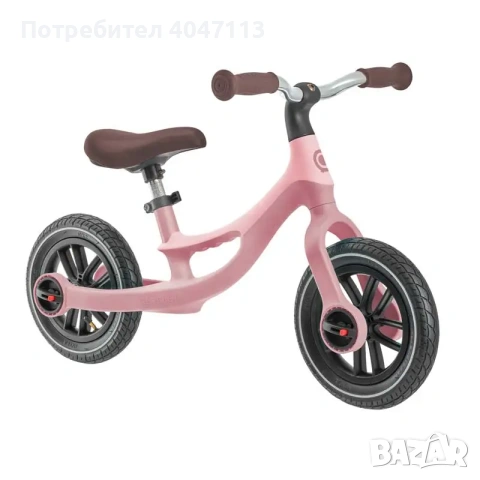 Баланс колело GLOBBER GO BIKE ELITE AIR – пастелно розово