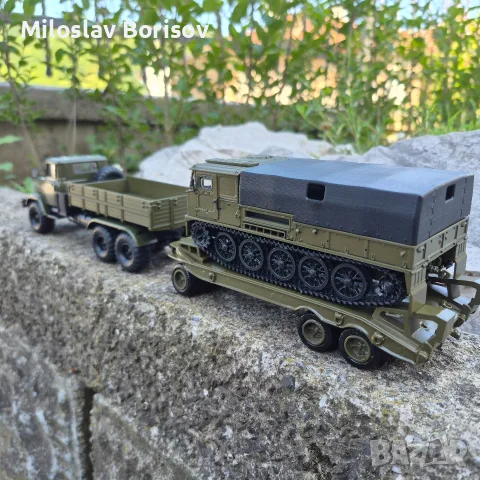 Краз/ремарке/АТС-59Г в мащаб 1:43, снимка 15 - Колекции - 55422909