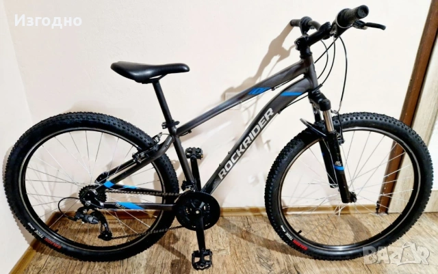 Планински велосипед MTB Rockrider ST 100 27,5”, снимка 13 - Велосипеди - 54716497