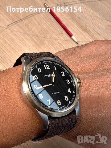 Montblanc Minerva 1858 automatic, снимка 4 - Мъжки - 55185502