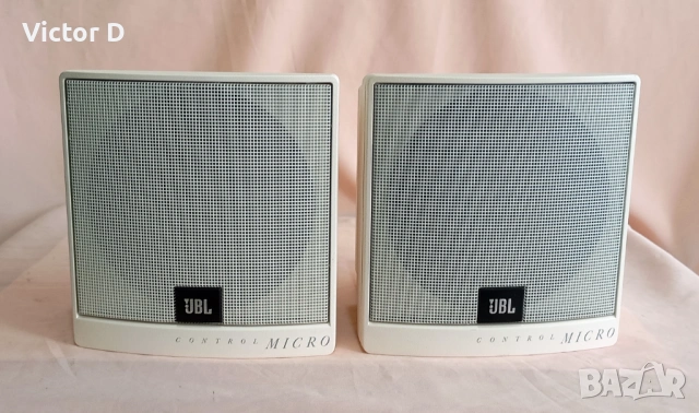 JBL Control MICRO - Тонколони bookshelf, снимка 2 - Тонколони - 54503912