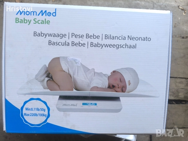 Нов кантар за бебето Mom med