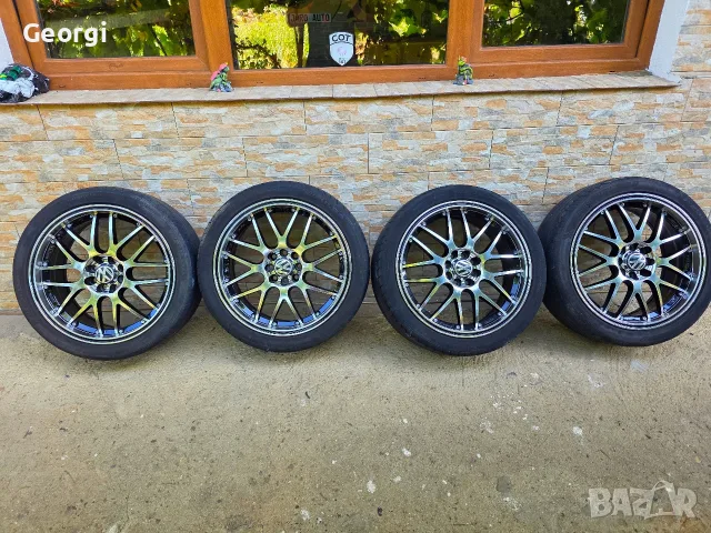 Продавам Джанти 17 цола 4x100,4x108 7J ET35 Внос от Германия!