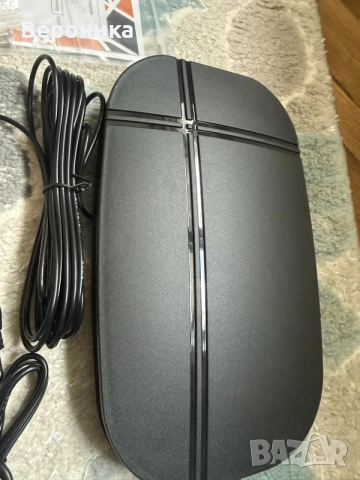 HDTV вътрешна/външна антена HD007 с усилвател, снимка 2 - Приемници и антени - 55393334