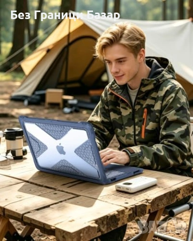 Нов FINTIE Tuatara калъф за MacBook Neo 13 2026 A3404 удароустойчив кейс лаптоп, снимка 6 - Друга електроника - 55140726