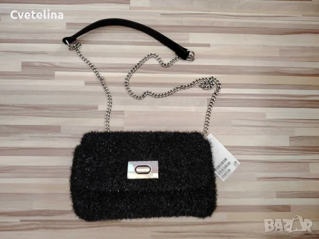 Дамска чанта с дълга дръжка H&M, снимка 4 - Чанти - 55310459