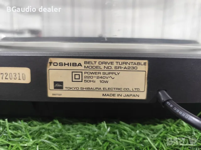 Toshiba SR-A230 грамофон, снимка 9 - Грамофони - 55684019