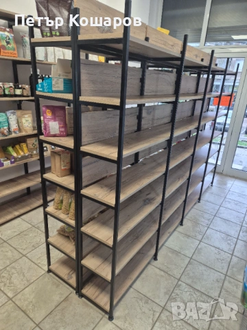 Стелажи за магазин Работен плот Мебели, снимка 3 - Стелажи и щандове - 54223510