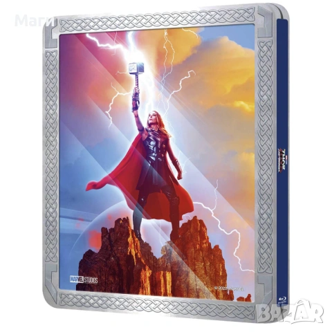 Thor: Love and Thunder /  EXCLUSIVE COLLECTOR EDITION 4K Ultra HD Steelbook +  Blu-ray) без Бг суб, снимка 5 - Blu-Ray филми - 54772750