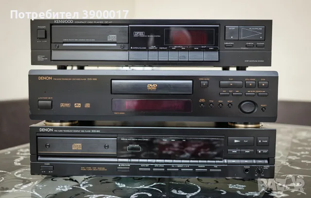 DENON DCD-810,DENON DVD-1000,KENWOOD DP-47