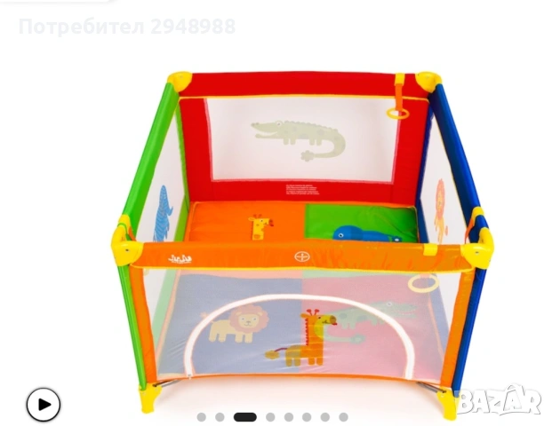 Бебешка Кошара за игра, снимка 2 - Кошарки - 54489650