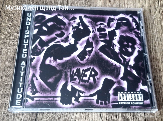 Компакт Дискове - Рок - Метъл: Slayer – Undisputed Attitude