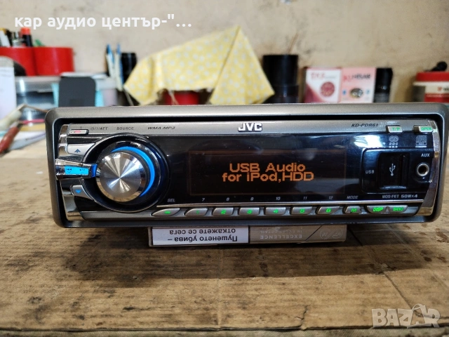 JVC KD-PDR61, CD-USB-Receiver , снимка 5 - Аудиосистеми - 54662283