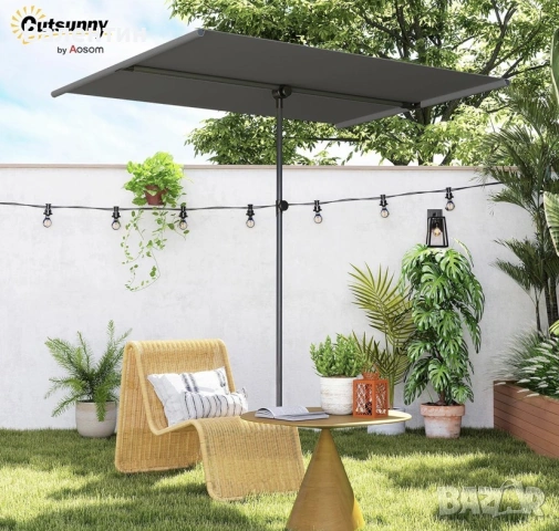 Градински чадър Outsunny, снимка 2 - Градински мебели, декорация  - 55133451