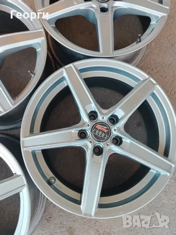 4бр.алуминиева джанта 17цола за Audi 5x112, снимка 3 - Гуми и джанти - 55493857