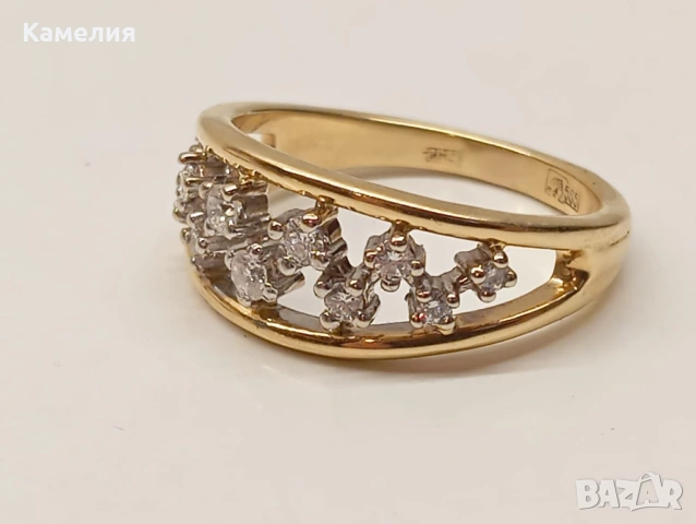 Руско злато , снимка 11 - Пръстени - 54004733