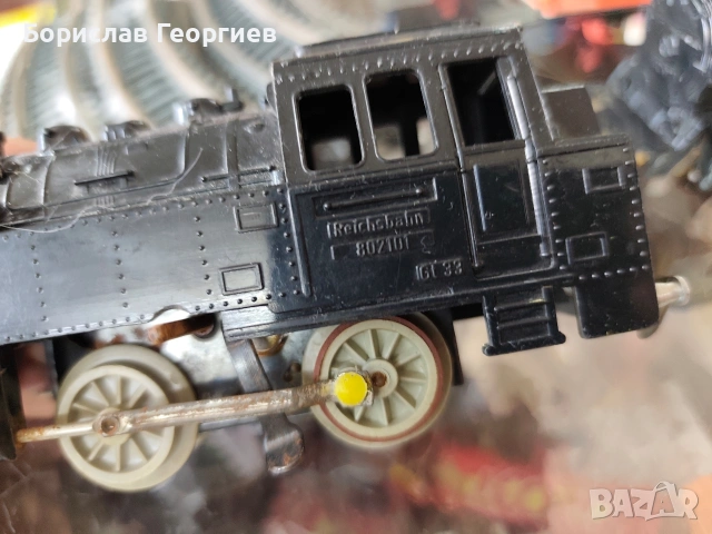 Стара механична играчка влак влакче, снимка 5 - Колекции - 53971999