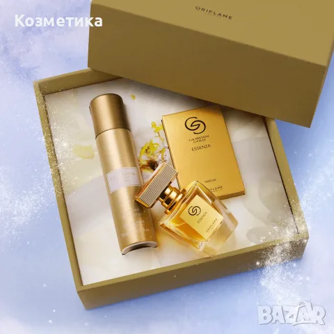 К-Т GG ESSENZA: ПАРФЮМ И СПРЕЙ ЗА ТЯЛО В ПРАЗНИЧНА КУТИЯ
