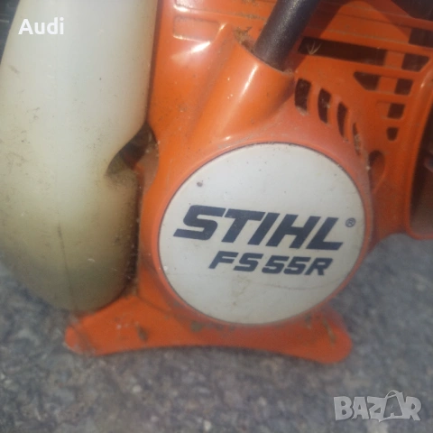 Бензинов тример храсторез за косене на трева STIHL FS55R, снимка 3 - Градинска техника - 54947210