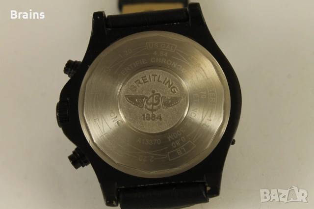 НОВ Мъжки Хронограф BREITLING Chronometre Automatic, снимка 8 - Мъжки - 54180921