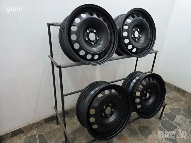 4бр 16ски джанти зa AUDI, SEAT,SKODA,VOLKSWAGEN 5х100мм A161394, снимка 6 - Гуми и джанти - 54537187