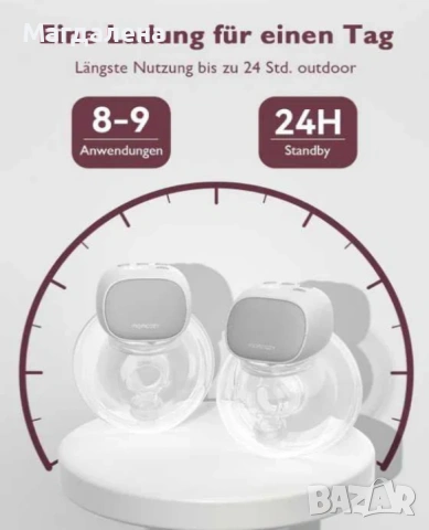 Momcozy S9 Pro Безжична помпа за кърма (2бр), снимка 2 - Помпи за кърма - 55136756
