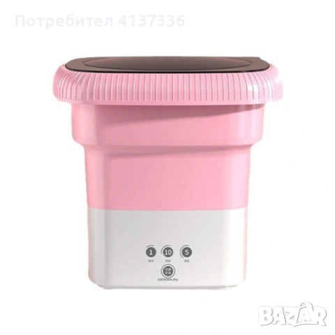 Мини Сгъваема пералня, снимка 7 - Перални - 54964700