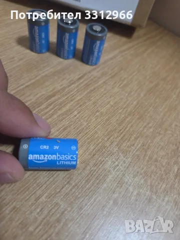4 броя литиеви батерии Amazon Basics CR2 3V, снимка 3 - Батерии, зарядни - 55341938