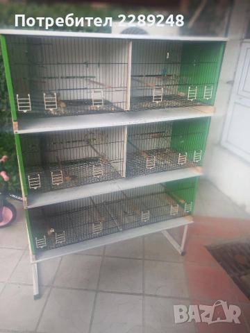 шкаф алуминиев за канарчета