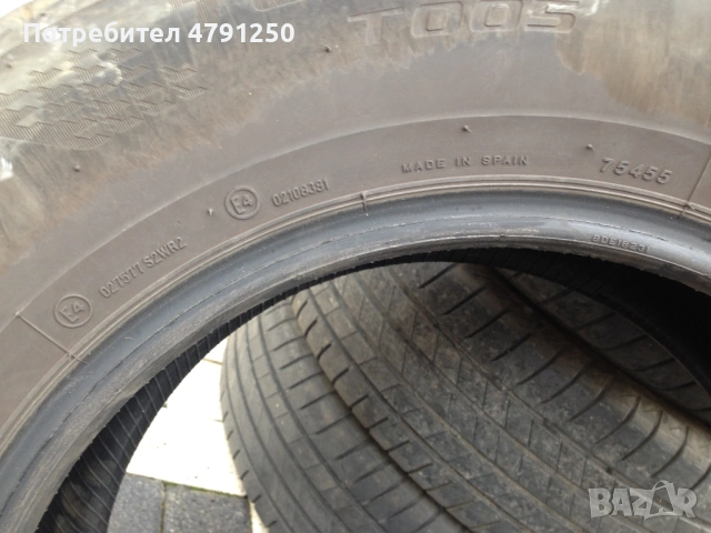 Летни гуми BRIDGESTONE TURANZA T 005  , снимка 4 - Гуми и джанти - 54136533