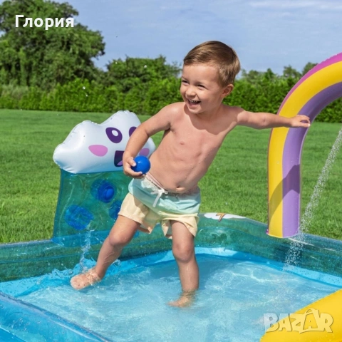 детски басейн аквапарк , снимка 3 - Басейни и аксесоари - 55040146