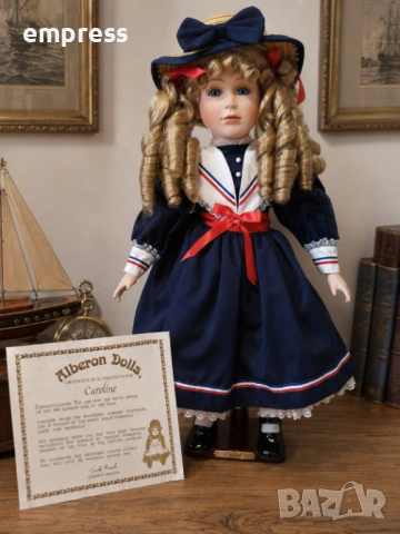 Порцеланова кукла Alberon Caroline , снимка 4 - Колекции - 54574786