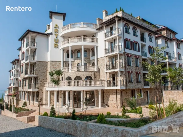 Частен апартамент в комплекс Артур - лукс, басейн и паркинг, снимка 18 - Почивки на море - 54152506