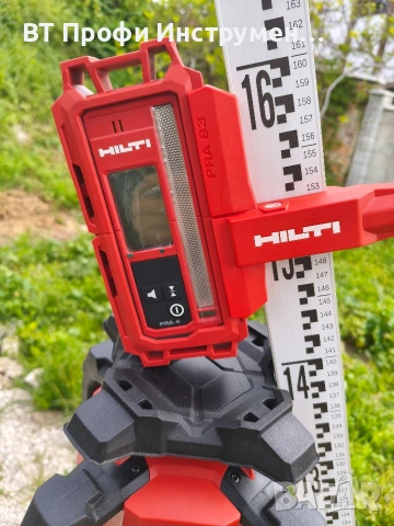 Hilti PR 4 - 22 / Nuron - Хоризонтален ротационен лазер, снимка 3 - Измервателни инструменти - 54449112