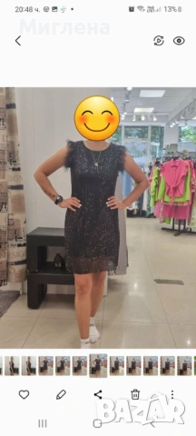 Официална рокля с пайети, снимка 2 - Рокли - 54334718