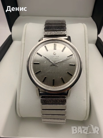 Vintage Certina Blue Ribbon Automatic Ref. 5601-107 – Swiss Made 1960s, снимка 5 - Мъжки - 54894137