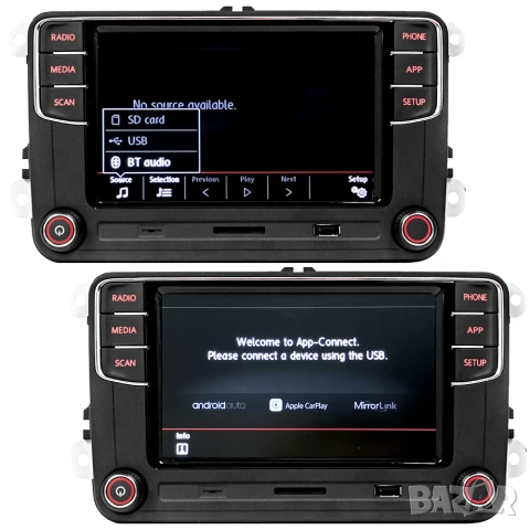 VW SCUMAXCON  RCD 360 PRO2 Android Auto/Car Play/BT/SD/USB , снимка 9 - Аксесоари и консумативи - 54843046