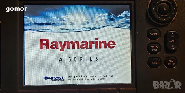 Raymarine A70D GPS картограф и сонар за лодка – работещ
