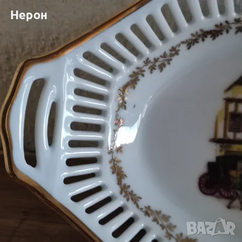 Порцеланова бонбониера, снимка 4 - Сервизи - 55338003