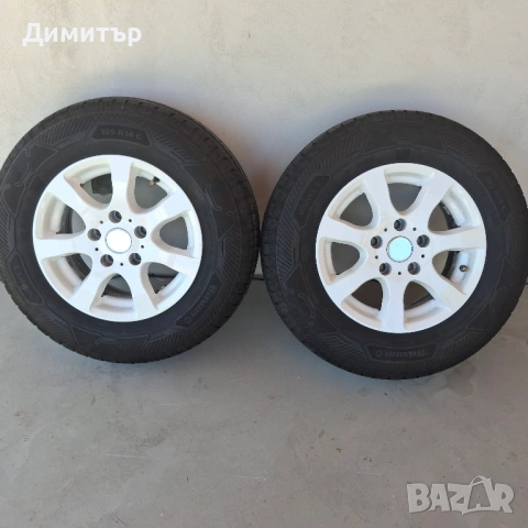 Лети джанти с гуми 14 цола за каравана 