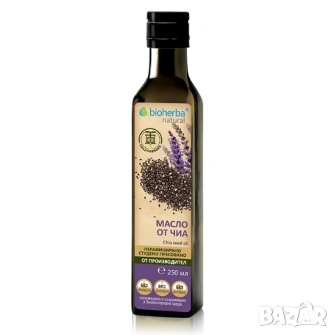 МАСЛО ОТ ЧИА/ ЧИЯ, 250 мл, БИОХЕРБА